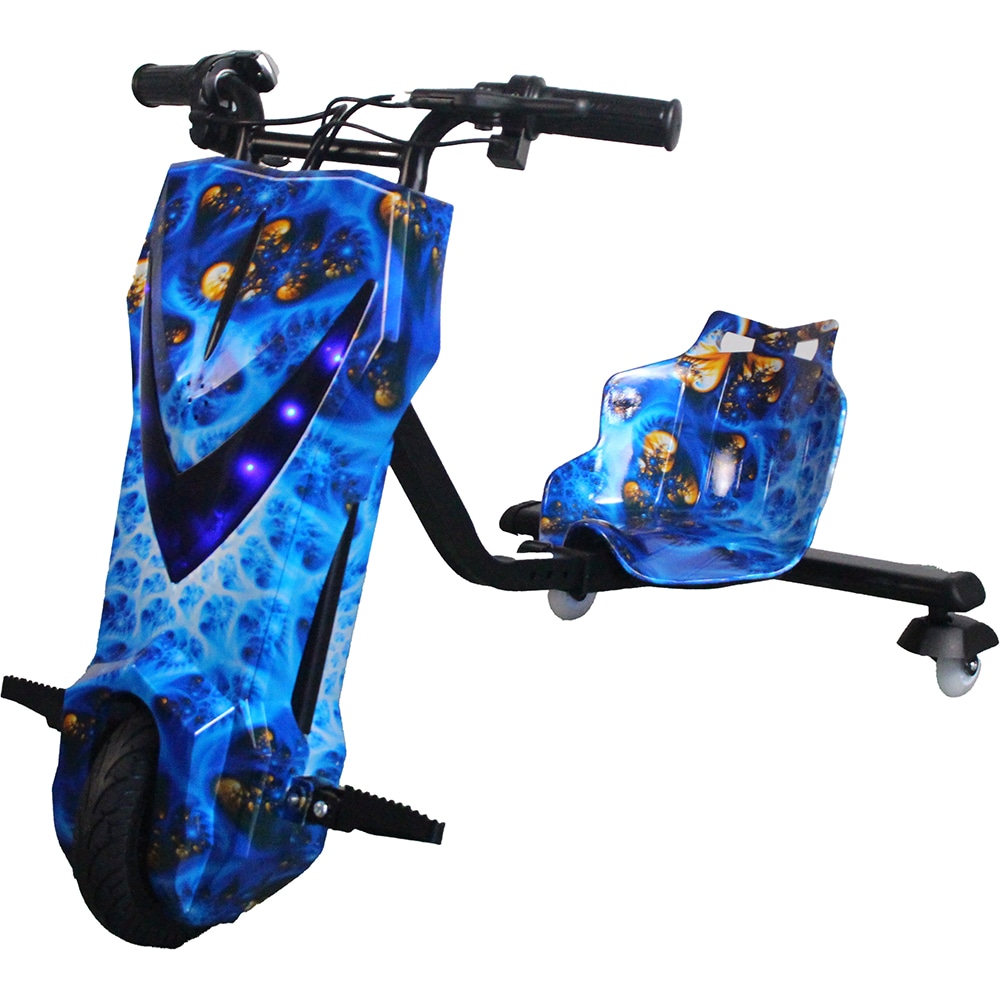 Tricicleta electrica MYRIA Drifter Sky Rider MY7056BL, 8 inch, albastru