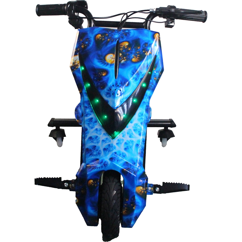 Tricicleta electrica MYRIA Drifter Sky Rider MY7056BL, 8 inch, albastru