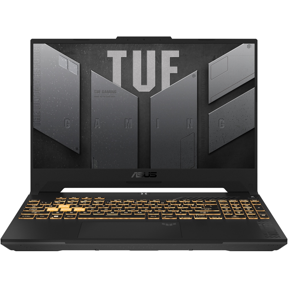 Laptop Gaming ASUS TUF F15 FX507VV-LP147, Intel Core i7-13620H pana la 4.9GHz, 15.6" Full HD, 16GB, SSD 512GB, NVIDIA GeForce RTX 4060 8GB, Free DOS, Mecha Gray