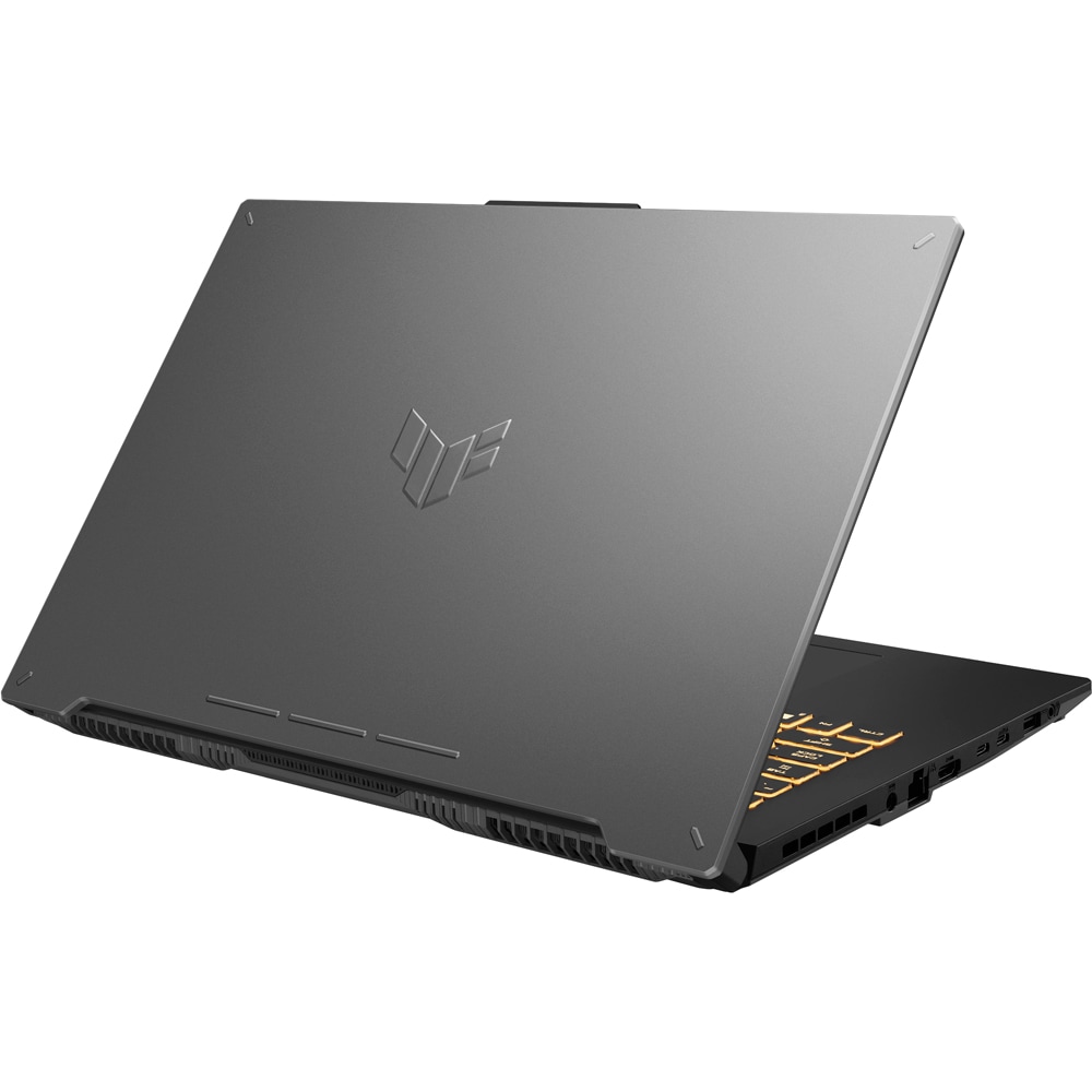 Laptop Gaming ASUS TUF F17 FX707ZC4-HX097, Intel Core i5-12500H pana la 4.5GHz, 17.3" Full HD, 16GB, SSD 512GB, NVIDIA GeForce RTX 3050 4GB, Free DOS, Mecha Gray