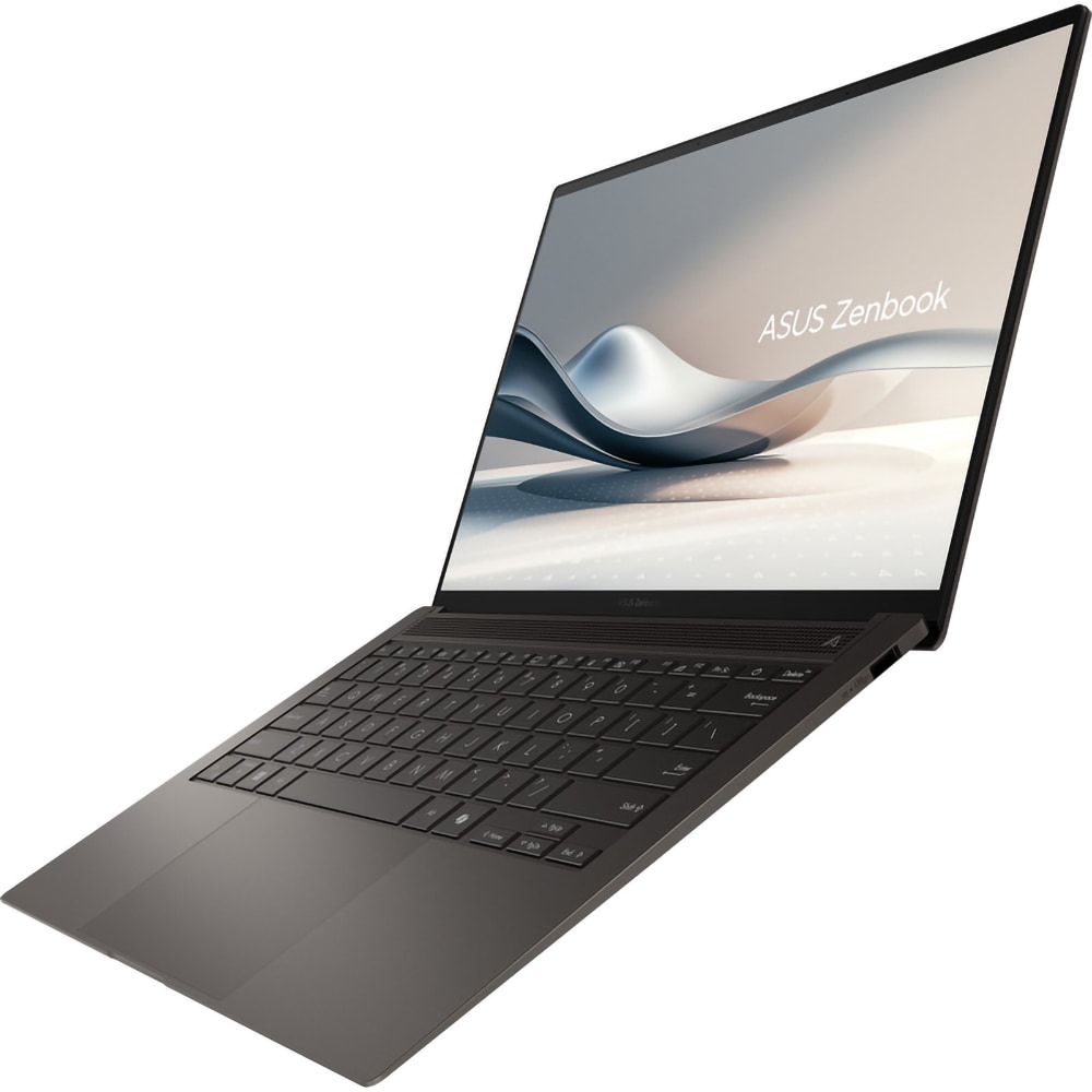 Laptop ASUS Zenbook S 14 OLED UX5406SA-PZ281X, Intel Core Ultra 7 258V pana la 4.8GHz, 14" 3K Touch, 32GB, SSD 1TB, Intel Arc Graphics, Windows 11 Pro, Zumaia Gray