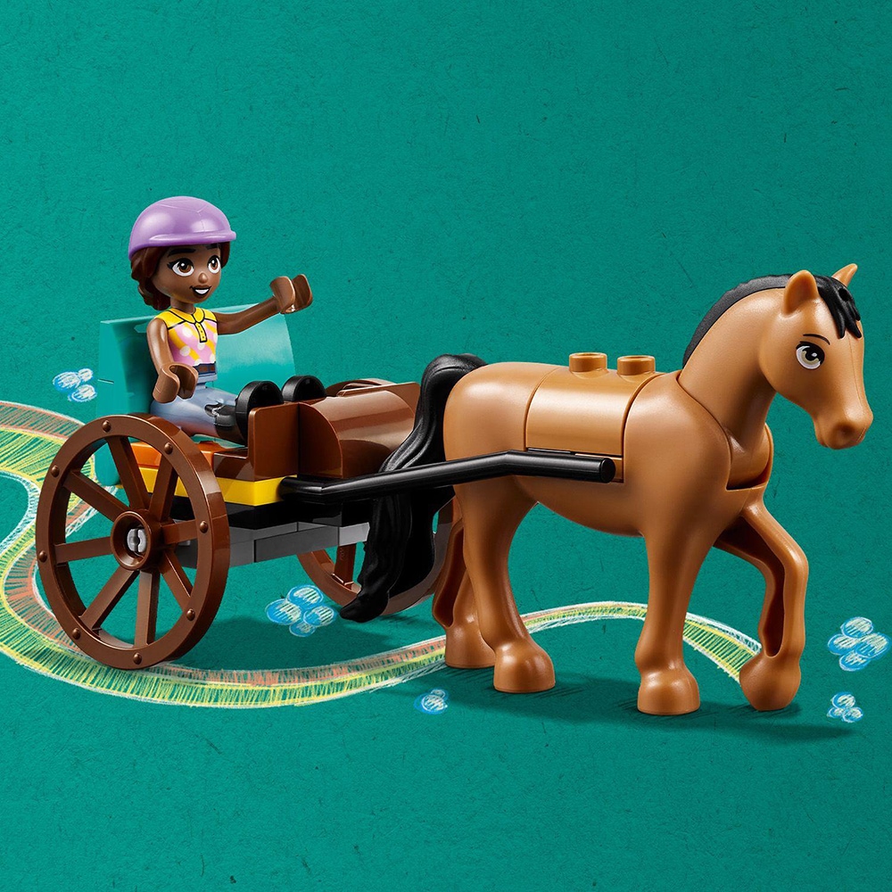 LEGO Friends: Grajdul pentru cai al lui Autumn 41745, 7 ani+, 545 piese