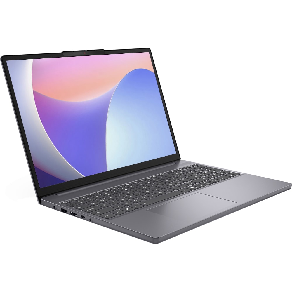 Laptop LENOVO IdeaPad Slim 3 15IRH10, Intel Core i7-13620H pana la 4.9GHz, 15.3" WUXGA, 16GB, SSD 1TB, Intel UHD Graphics, Free DOS, Luna Grey