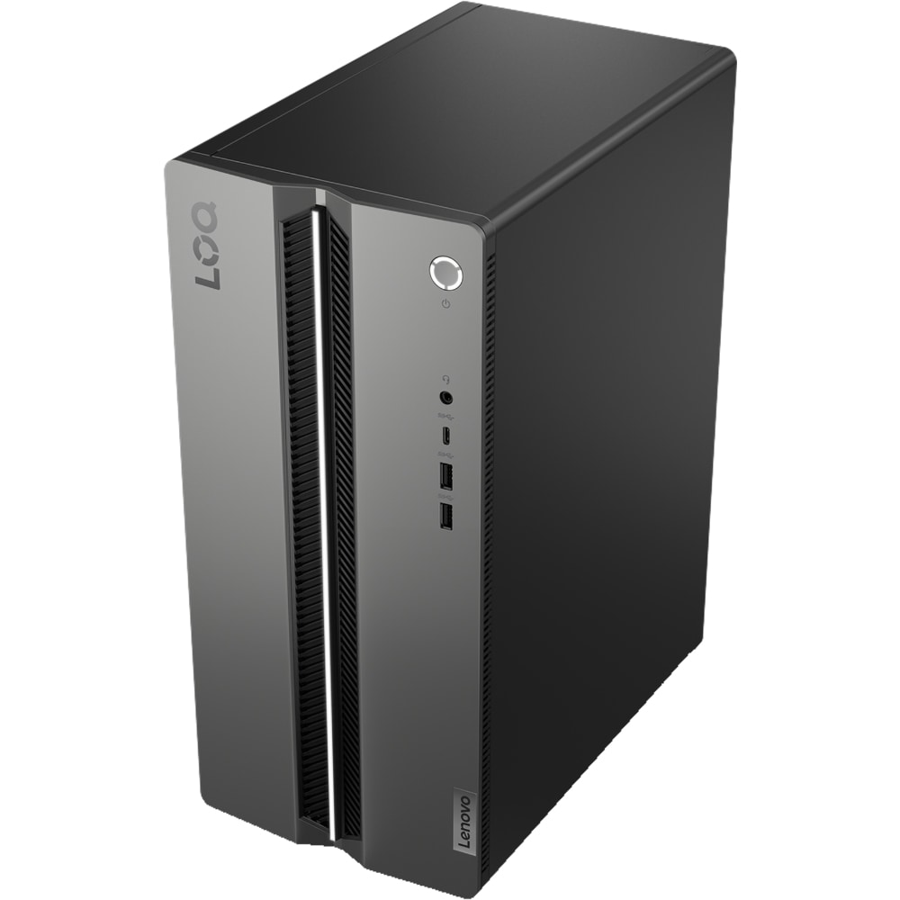 Sistem Desktop Gaming LENOVO LOQ Tower 17IRR9, Intel Core i5-14400F pana la 4.7GHz, 16GB, SSD 512GB, NVIDIA GeForce RTX 3050 6GB, Free Dos