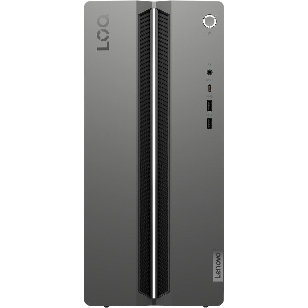 Sistem Desktop Gaming LENOVO LOQ Tower 17IRR9, Intel Core i5-14400F pana la 4.7GHz, 16GB, SSD 512GB, NVIDIA GeForce RTX 3050 6GB, Free Dos