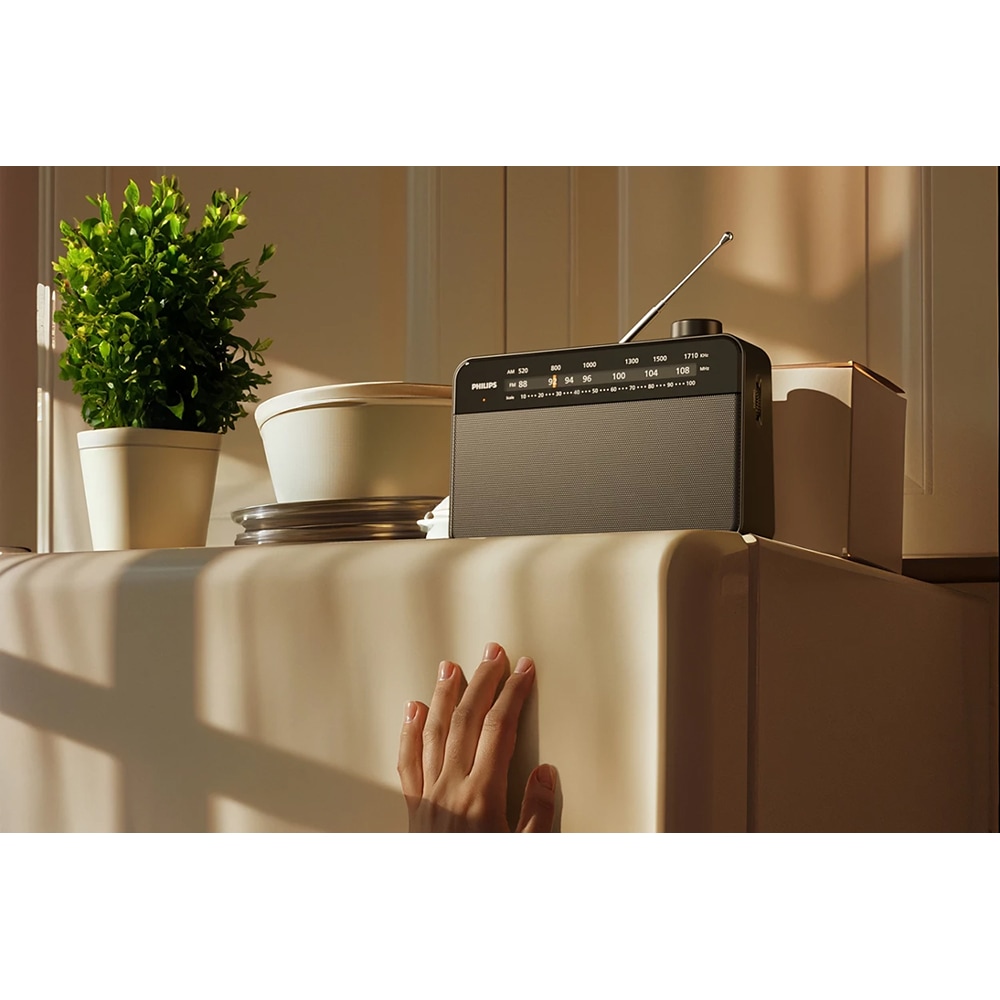 Radio portabil PHILIPS TAR2509/10, FM, AM, negru