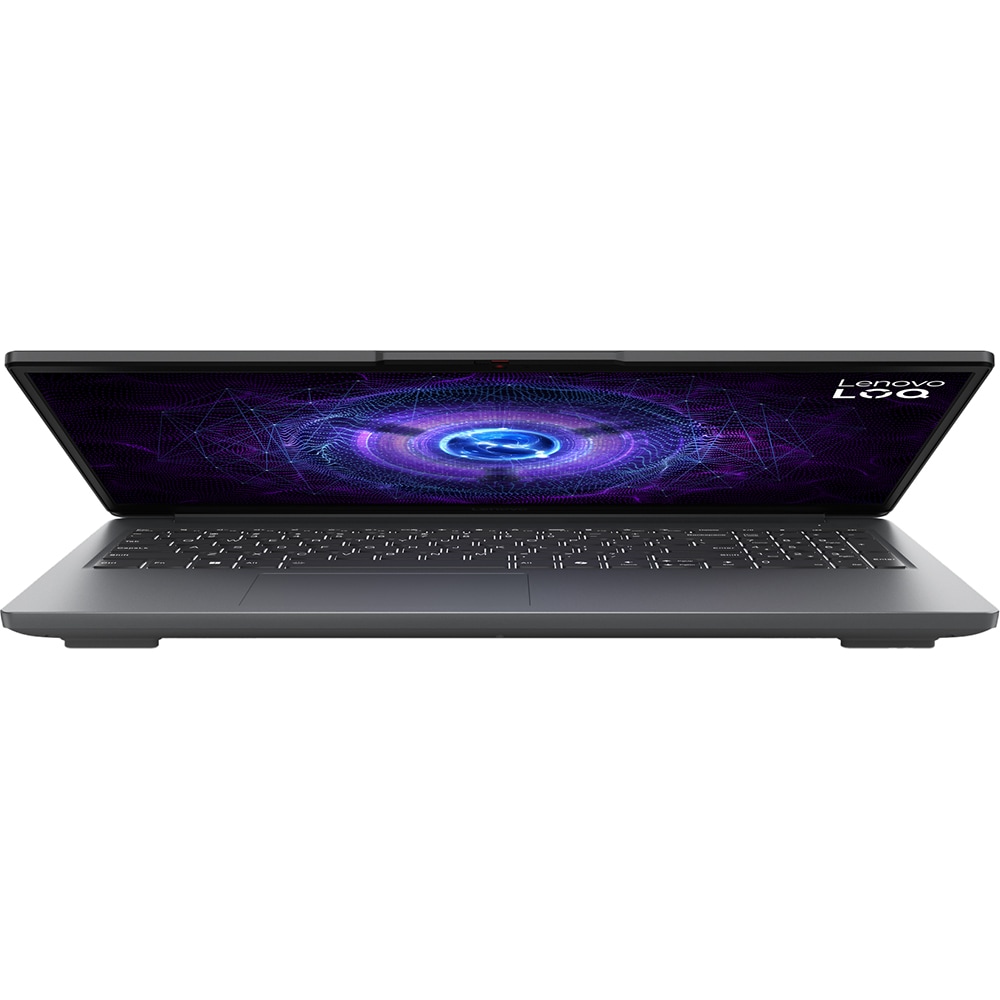 Laptop gaming LENOVO LOQ 15IAX9E, Intel Core i5-12450HX pana la 4.4GHz, 15.6" Full HD, 16GB, SSD 512GB, NVIDIA GeForce RTX 2050 4GB, Free DOS, Luna Grey