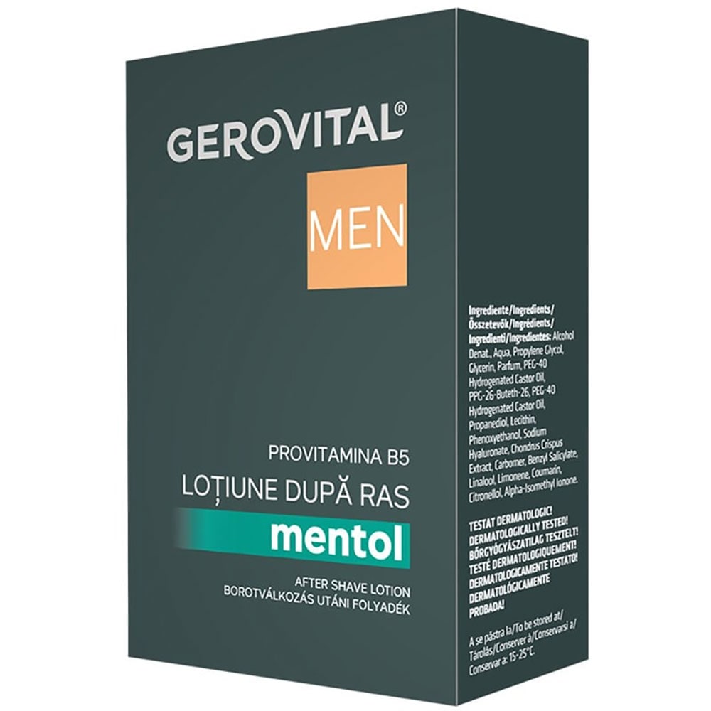 After Shave GEROVITAL Men Mentol, 100ml