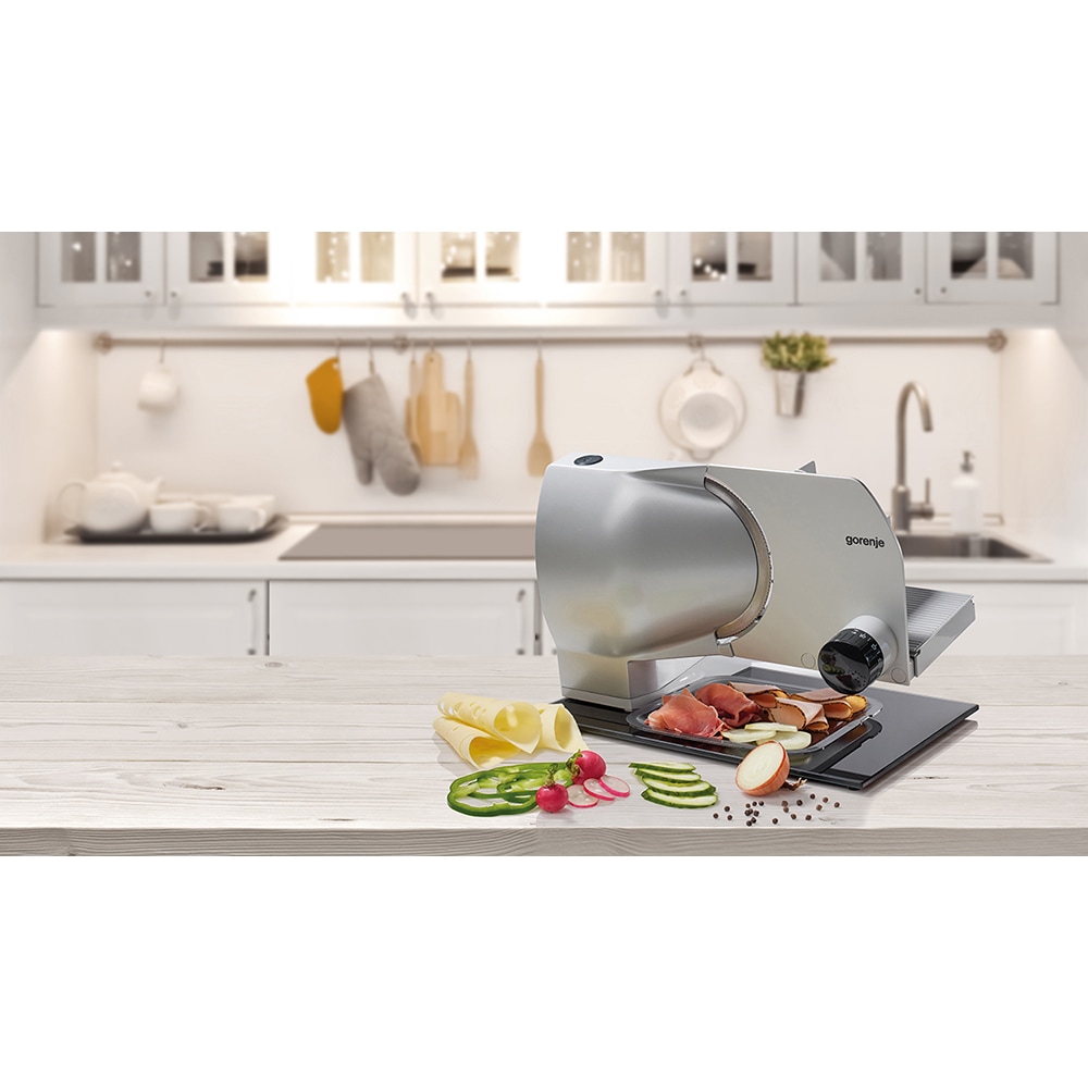 Feliator GORENJE R902A, 100W, grosime feliere 0-15 mm, argintiu-negru