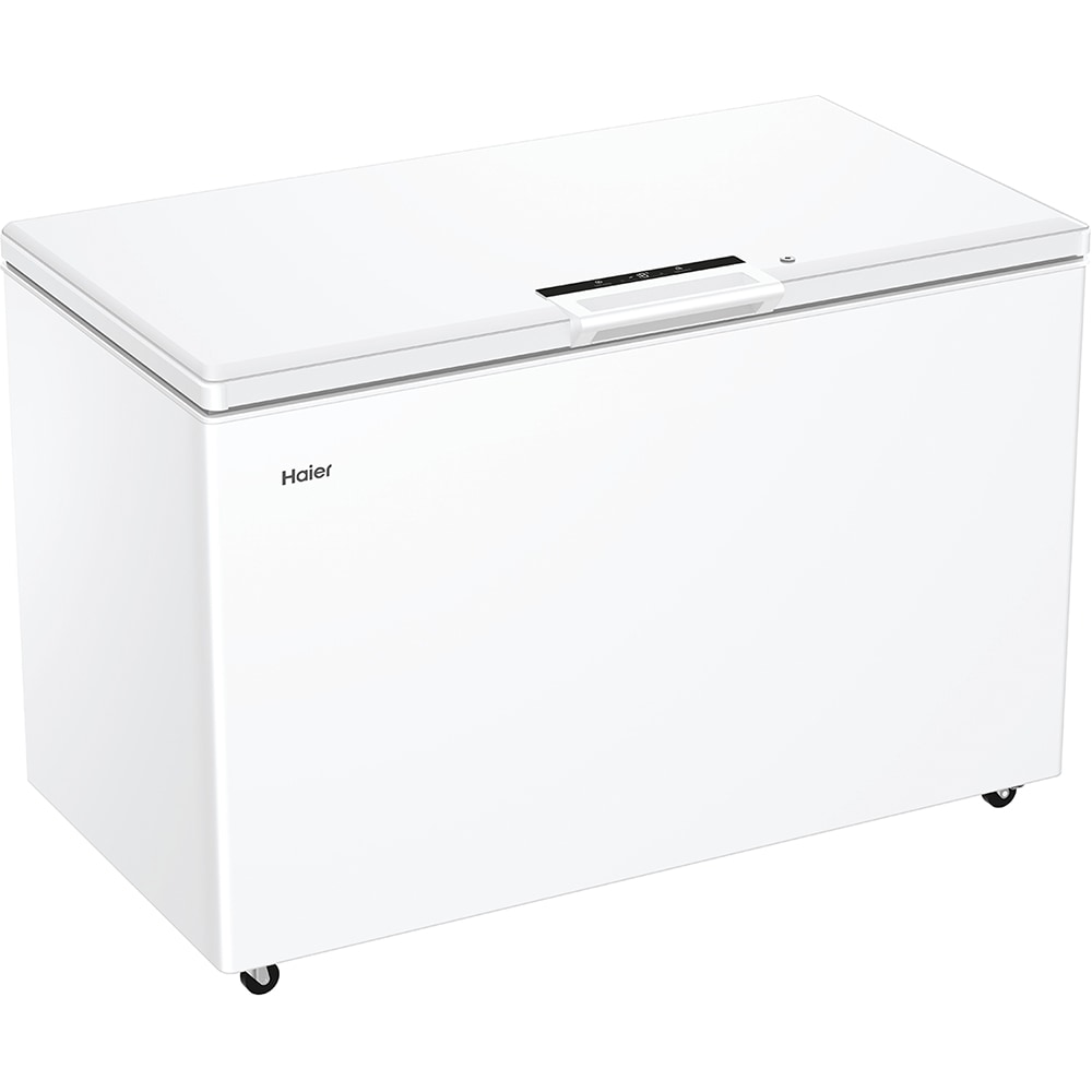 Lada frigorifica HAIER HCE420E, Low Frost, 418 l, H 89 cm, Clasa E, alb