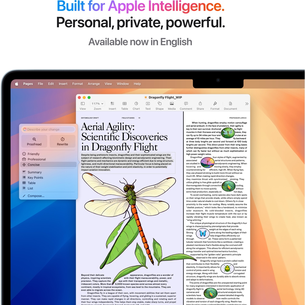Laptop APPLE MacBook Air 13 mw123ro/a, Apple M4, 13.6" Retina Display, 16GB, SSD 256GB, 8-core GPU, macOS Sequoia, Midnight, Tastatura layout INT, Manual RO