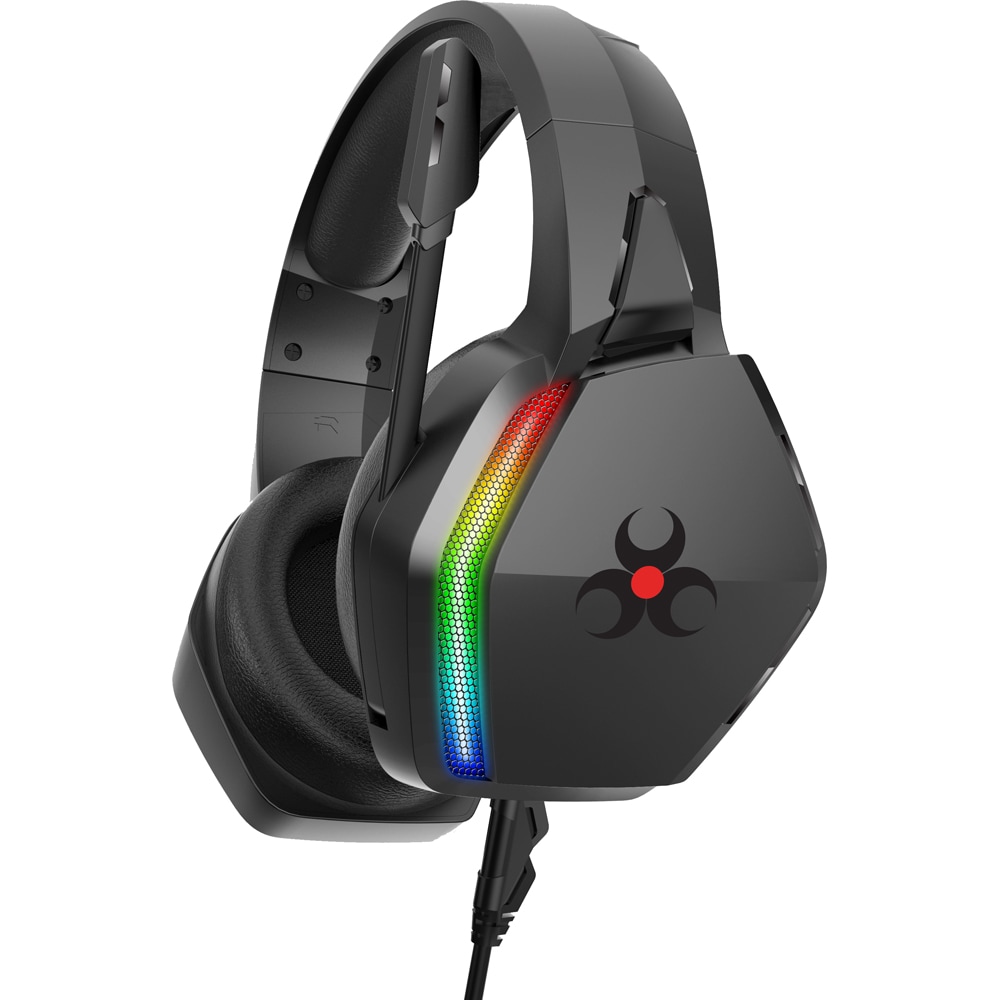 Casti Gaming MYRIA MG7813, 3.5mm, negru