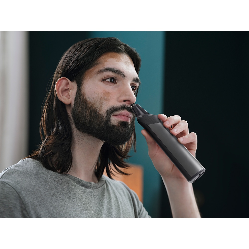 Aparat de tuns multifunctional 15 in 1 PHILIPS Multigroom Series 7000 MG7950/15, acumulator, autonomie 120 min, negru