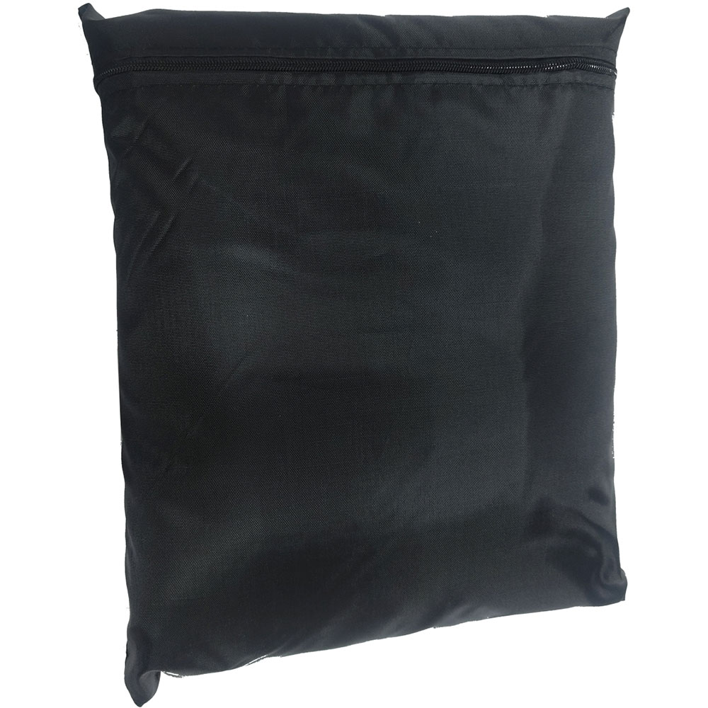 Husa protectie leagan DC01, 190 x 115 cm, negru-argintiu