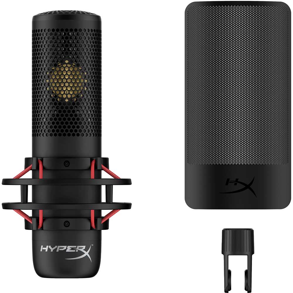 Microfon Gaming HyperX ProCast, XLR, negru