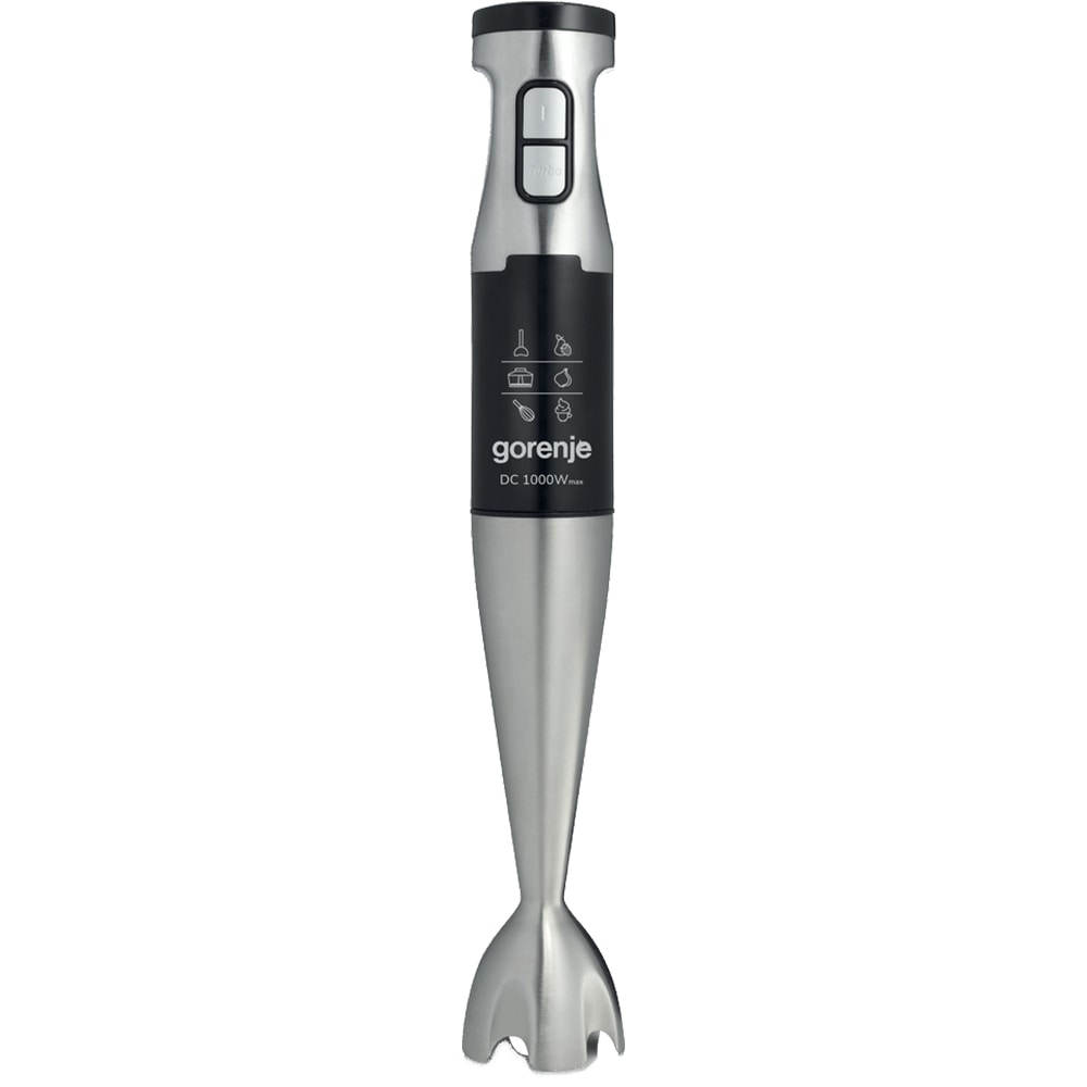 Mixer vertical GORENJE HBX1000E, 0.7l, 1000W, viteza variabila, argintiu-negru