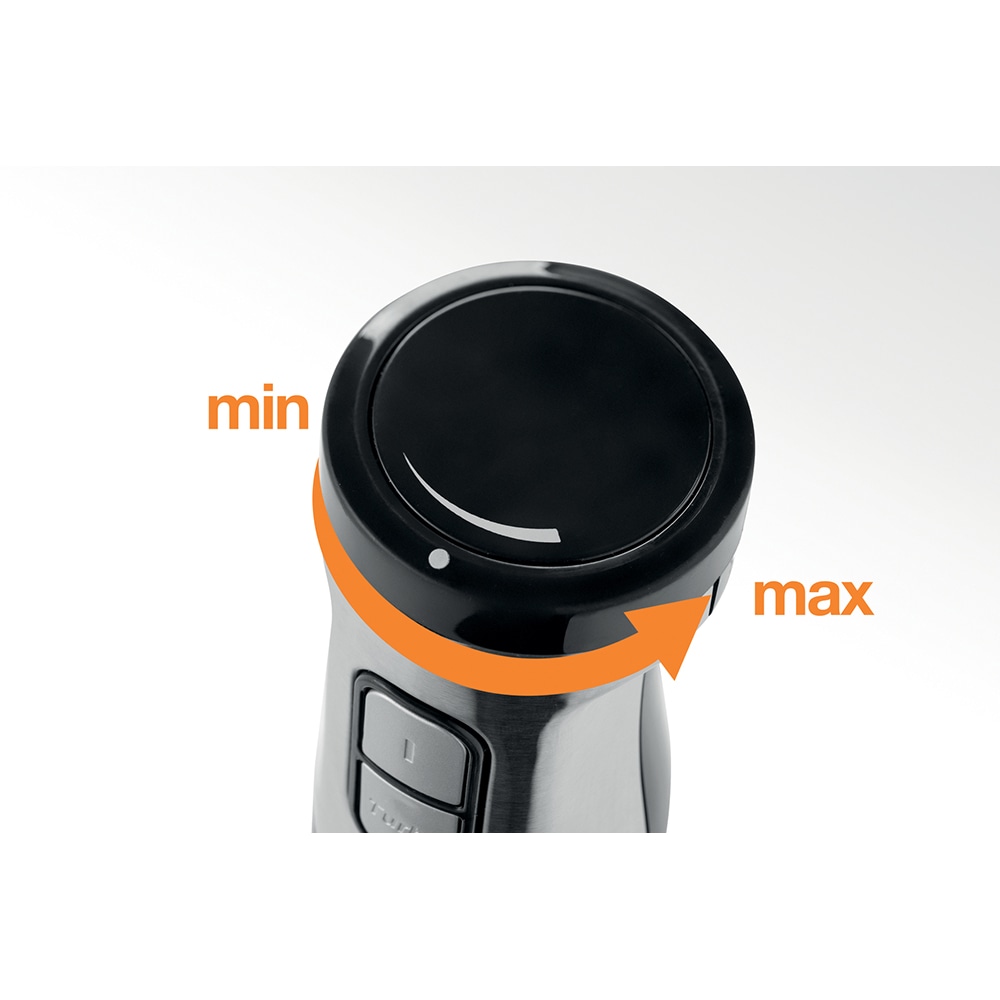 Mixer vertical GORENJE HBX1000E, 0.7l, 1000W, viteza variabila, argintiu-negru