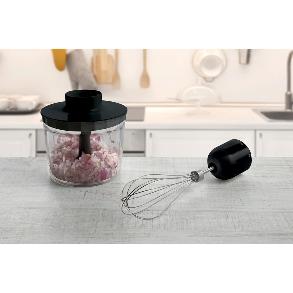 Mixer vertical GORENJE HBX1000E, 0.7l, 1000W, viteza variabila, argintiu-negru