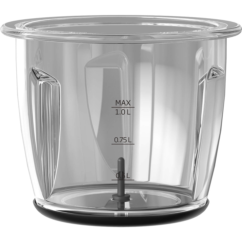Mini tocator BEKO CHG81442BX, 1l, 400W, 2 trepte viteza, argintiu-negru