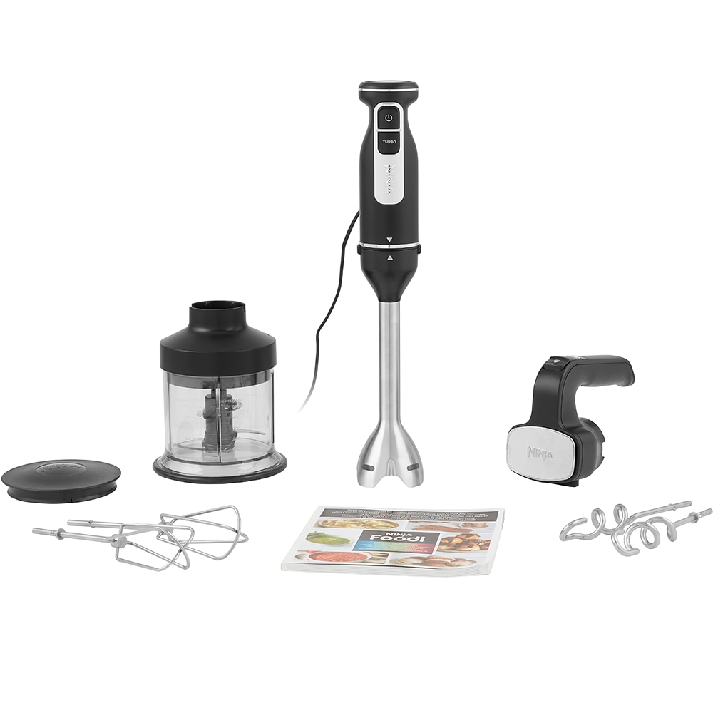 Mixer vertical NINJA Foodi CI100EU1, 0.7l, 850W, viteza variabila, negru-argintiu