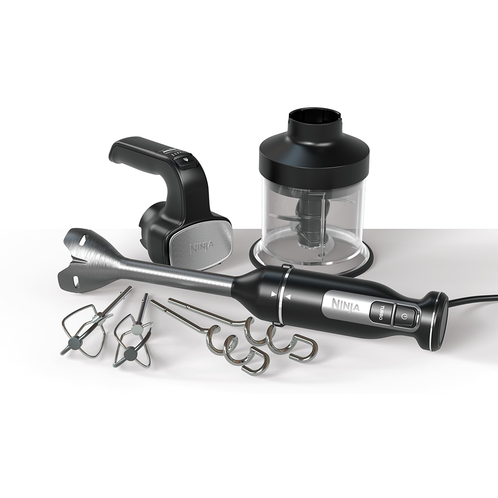 Mixer vertical NINJA Foodi CI100EU1, 0.7l, 850W, viteza variabila, negru-argintiu