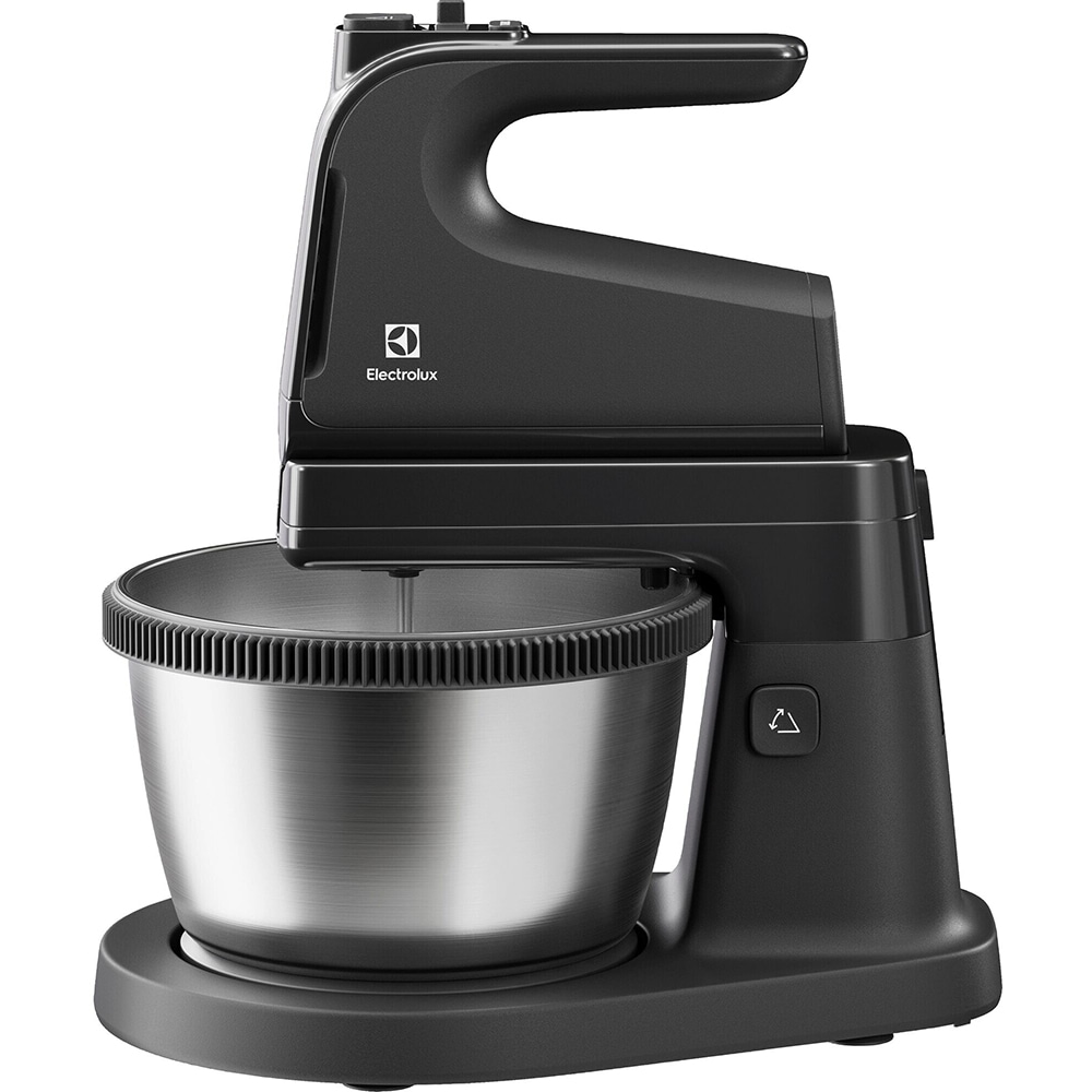 Mixer cu bol ELECTROLUX ESM4B, 3.5l, 500W, 5 trepte viteza, negru-argintiu