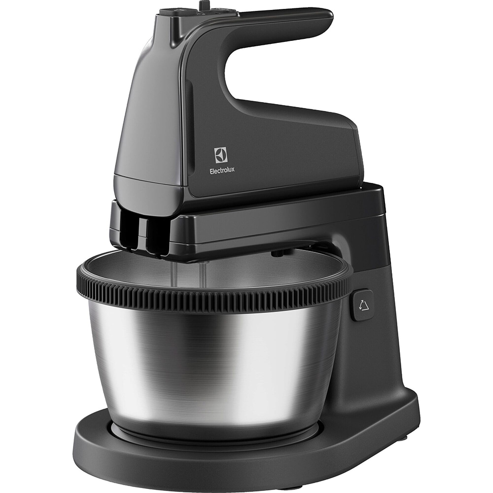 Mixer cu bol ELECTROLUX ESM4B, 3.5l, 500W, 5 trepte viteza, negru-argintiu