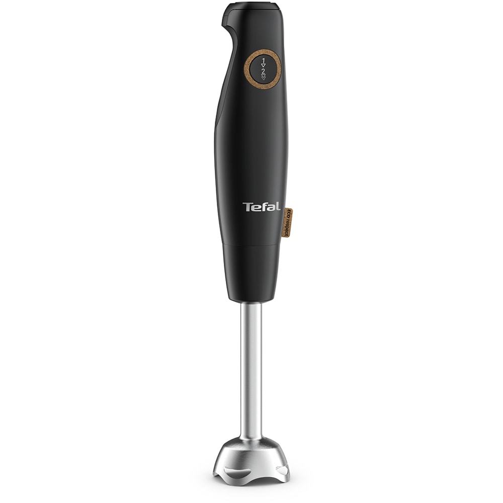 Mixer vertical TEFAL EcoRespect HB46E838, 0.8l, 600W, 2 trepte viteza, negru