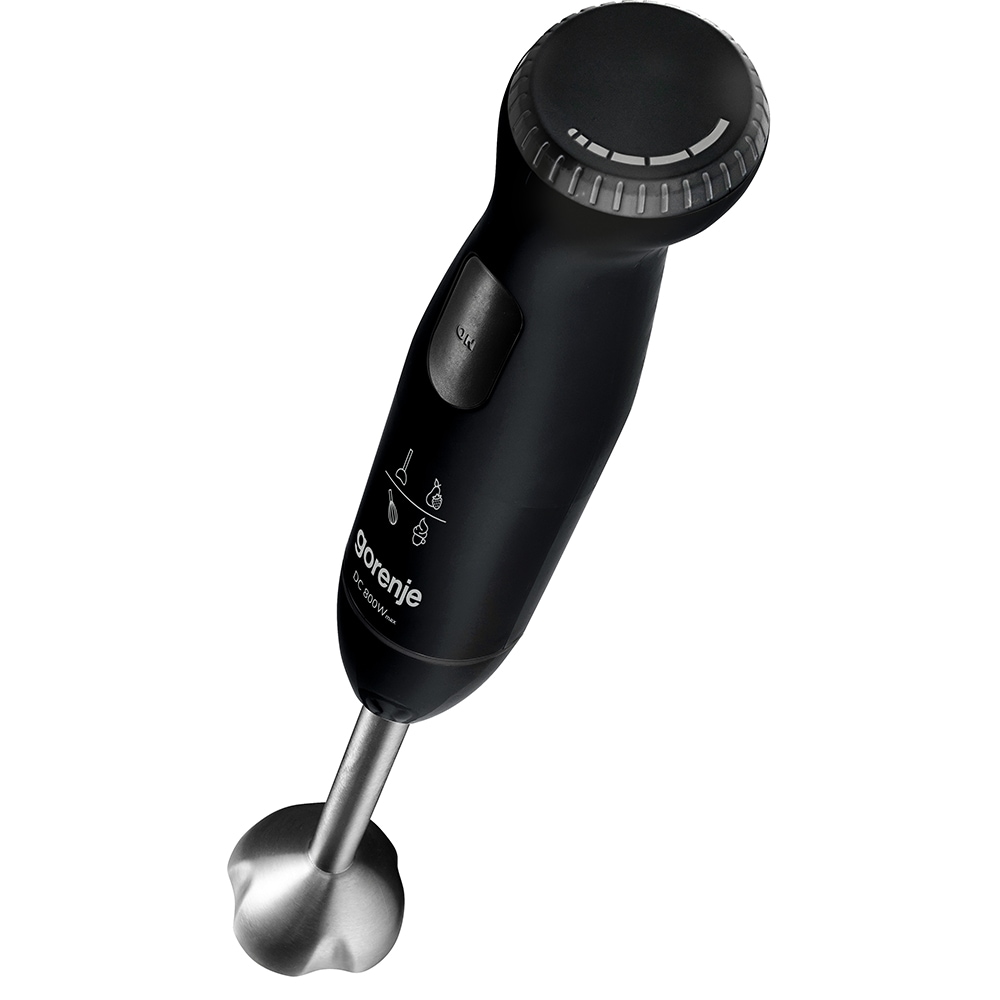 Mixer vertical GORENJE HBC802QB, 0.5l, 800W, 10 trepte viteza, argintiu-negru