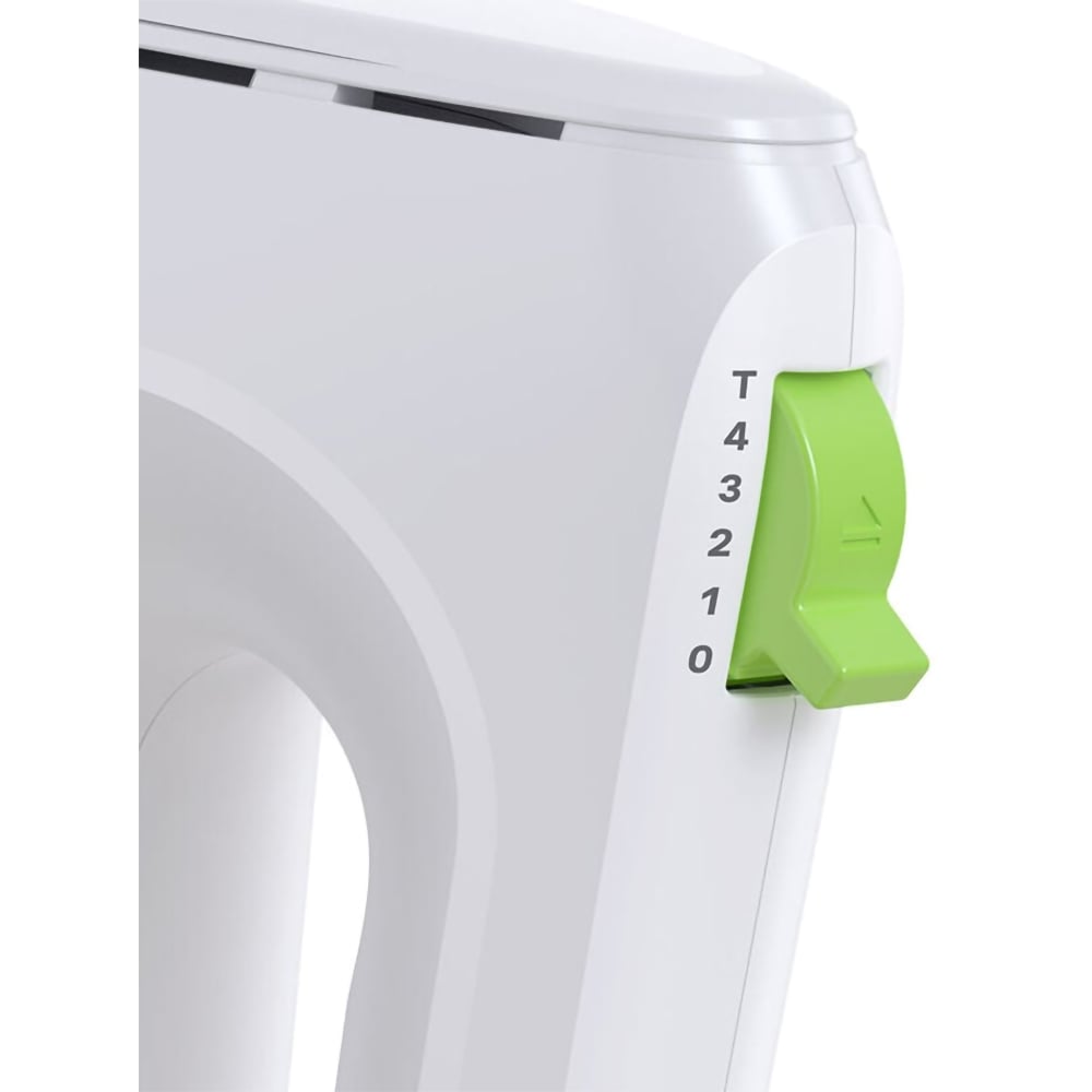 Mixer de mana BRAUN MultiMix 1 HM 1110 WH, 450W, 4 trepte viteza, alb-verde