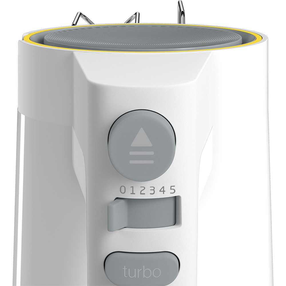 Mixer cu bol BEKO HMM62444W, 3l, 425W, 5 trepte viteza, alb-gri