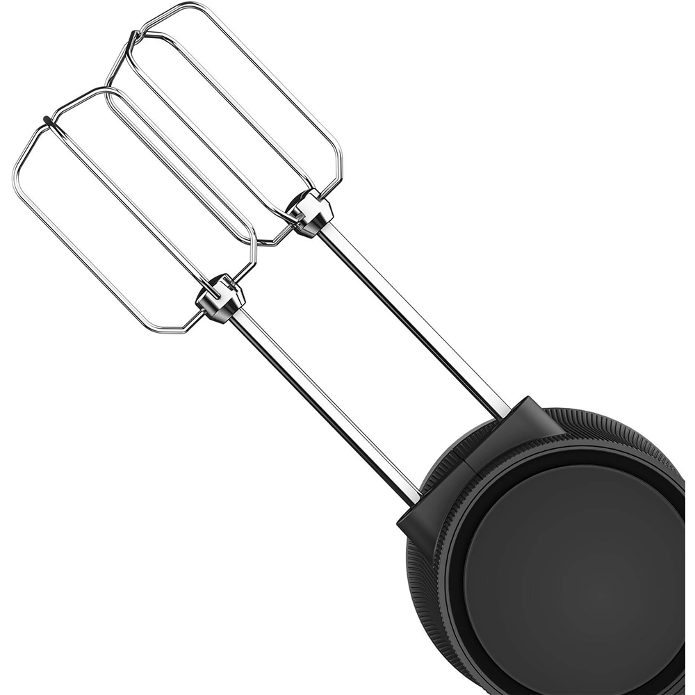 Mixer de mana BEKO HMM81504BX, 500W, 4 trepte viteza, negru-argintiu
