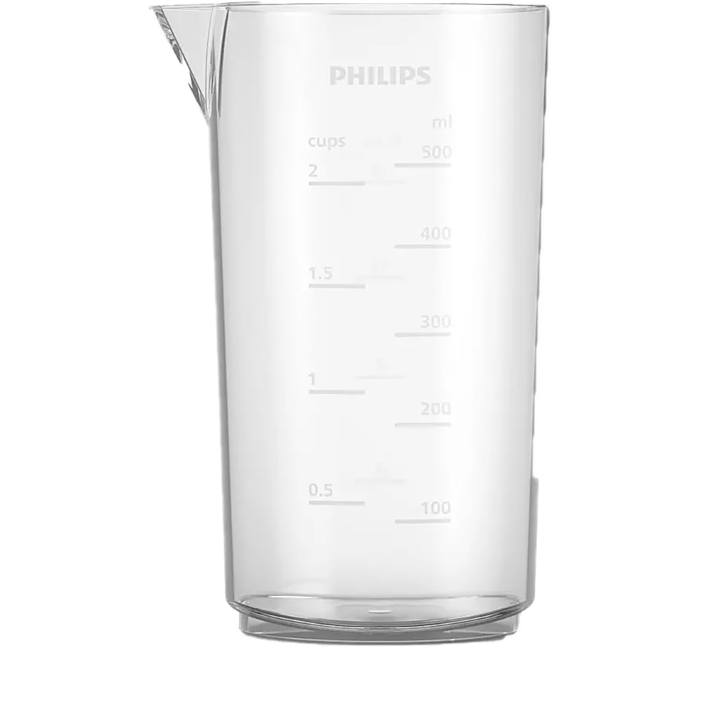 Mixer vertical PHILIPS Seria 5000 HR2683/00, 0.5l, 1200W, 2 trepte viteza, negru-argintiu