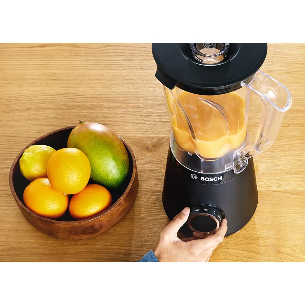 Blender BOSCH VitaPower Serie 4 MMB6141B, 1.5l, 1200W, 2 trepte viteza, negru