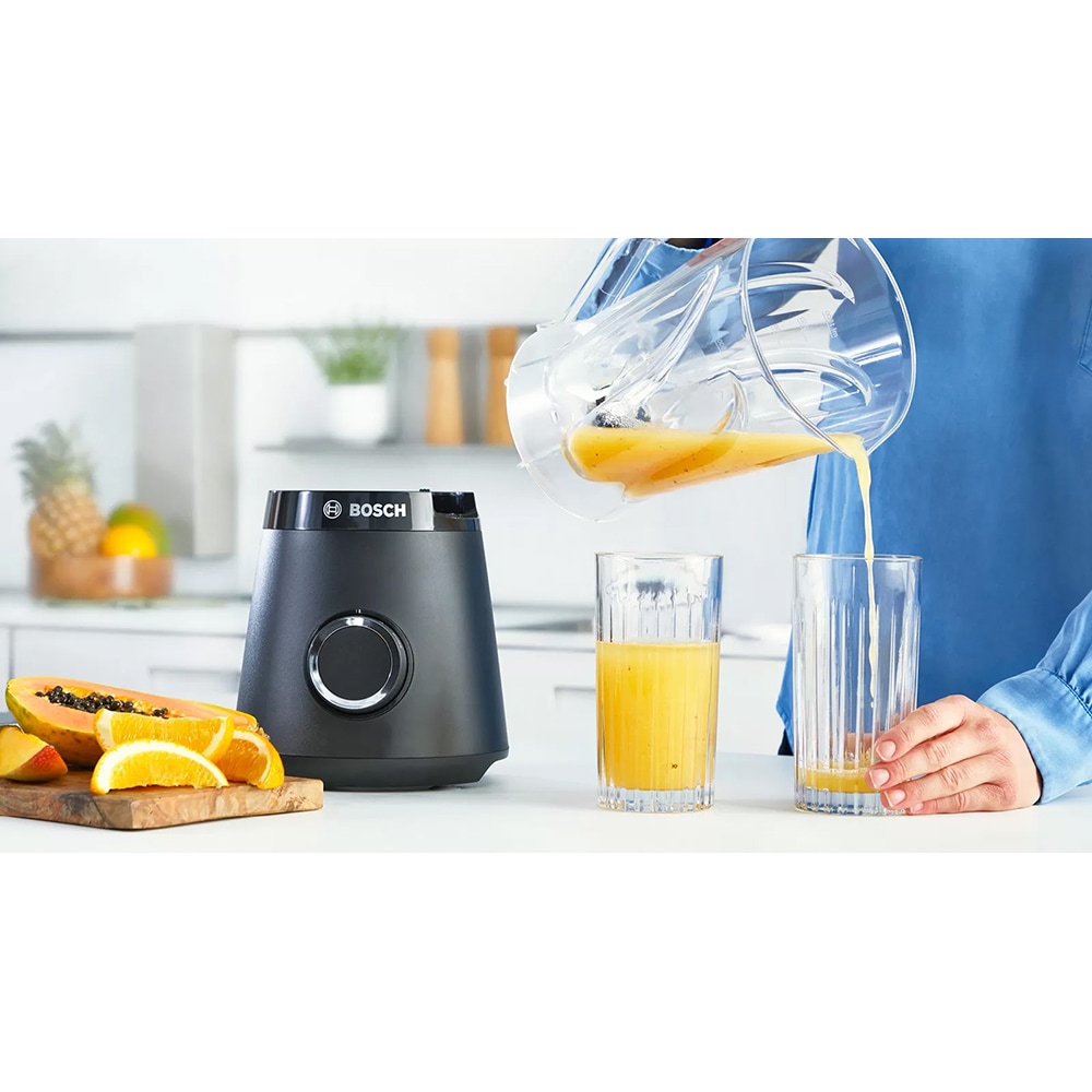 Blender BOSCH VitaPower Serie 4 MMB6141B, 1.5l, 1200W, 2 trepte viteza, negru