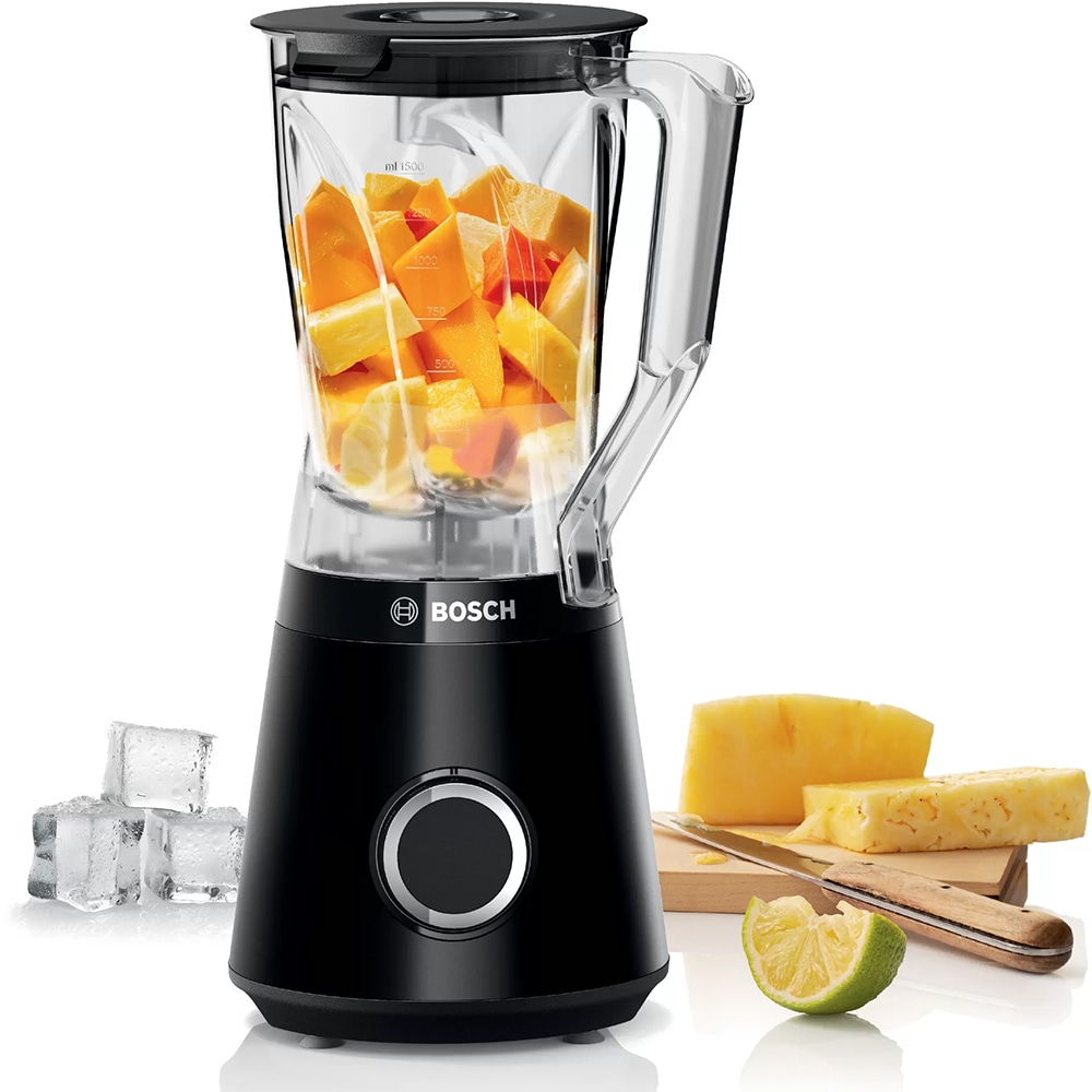 Blender BOSCH VitaPower Serie 4 MMB6141B, 1.5l, 1200W, 2 trepte viteza, negru