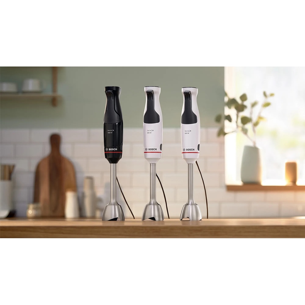 Mixer vertical BOSCH ErgoMaster MSM4B670, 1.25l, 1000W, viteza variabila, negru