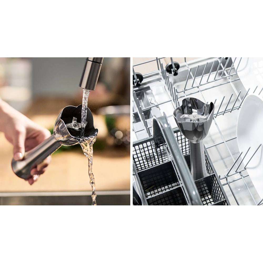 Mixer vertical BOSCH ErgoMaster MSM6M821, 0.5l, 1200W, viteza variabila, argintiu-negru