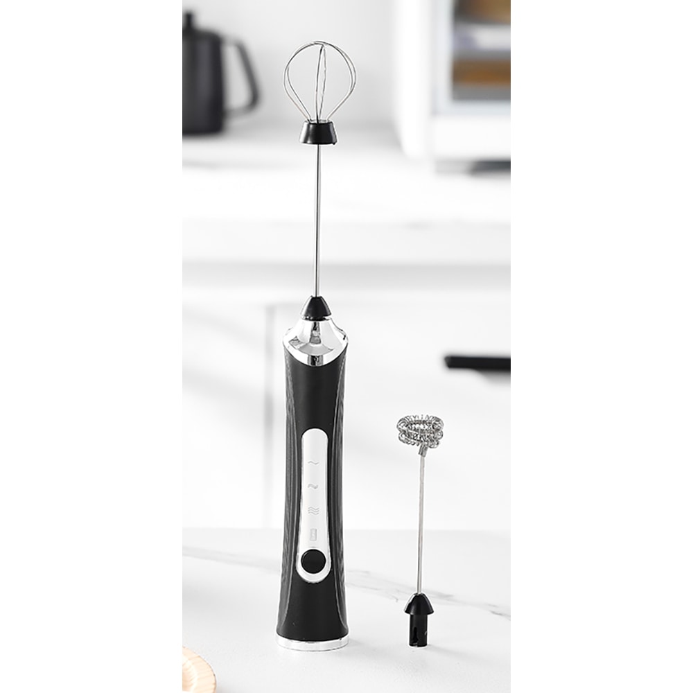 Aparat de spumare lapte MYRIA MY4707BK, argintiu-negru
