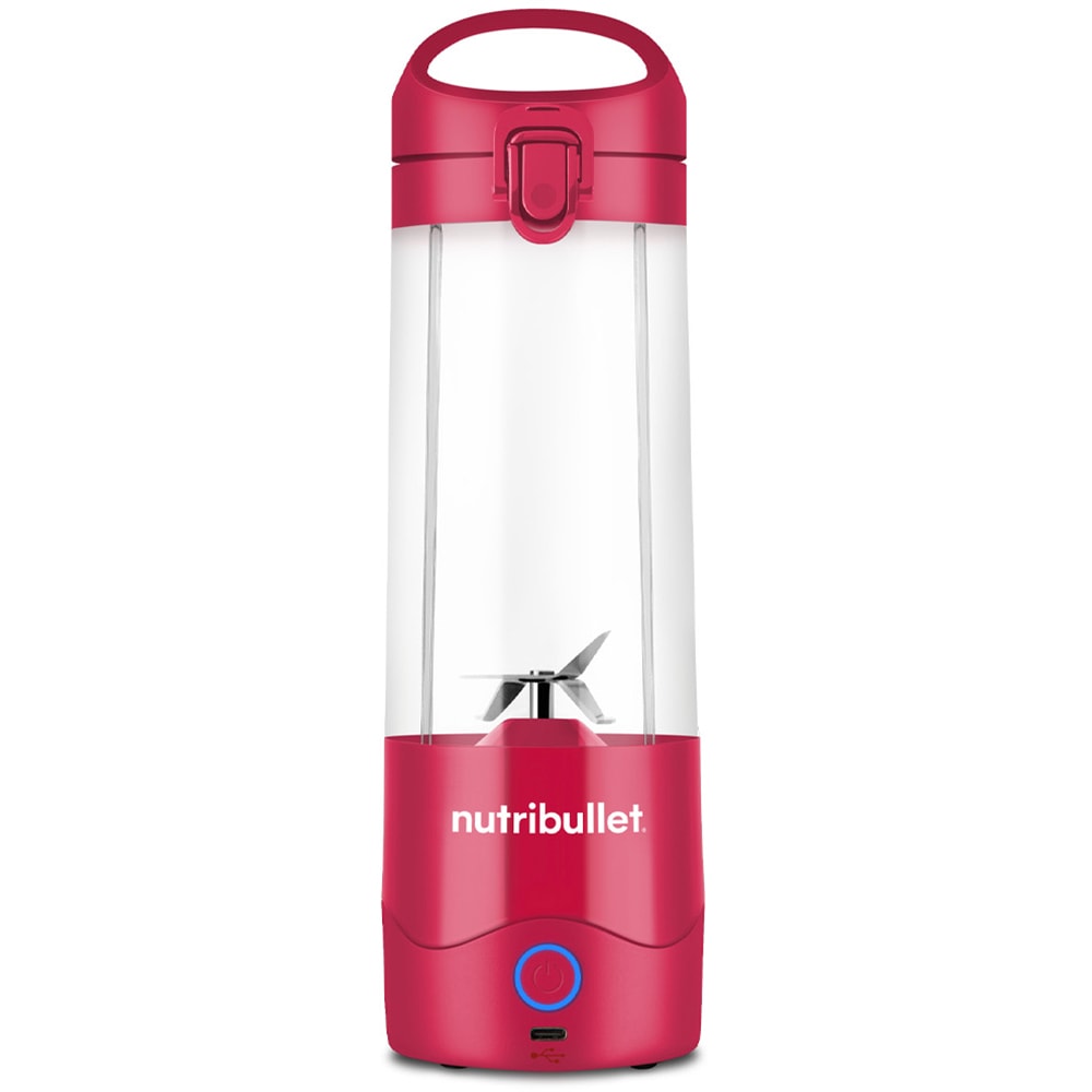 Blender portabil NUTRIBULLET NBP003MA, 0.475l, 1 treapta viteza, USB-C, rosu Blender portabil NUTRIBULLET NBP003MA, 0.475l, 1 treapta viteza, USB-C, rosu