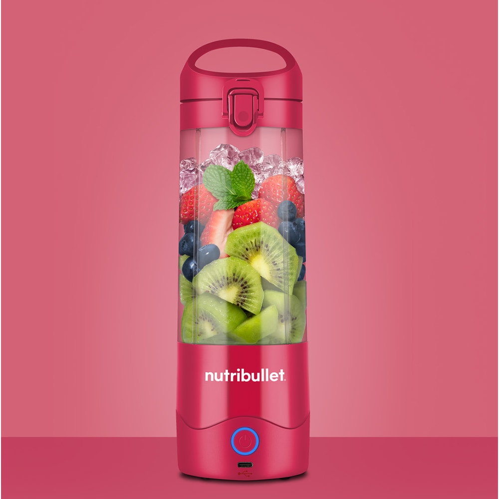 Blender portabil NUTRIBULLET NBP003MA, 0.475l, 1 treapta viteza, USB-C, rosu Blender portabil NUTRIBULLET NBP003MA, 0.475l, 1 treapta viteza, USB-C, rosu
