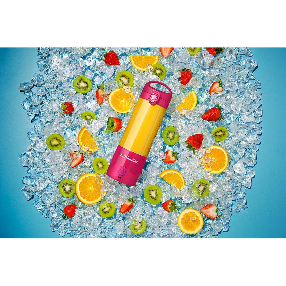 Blender portabil NUTRIBULLET NBP003MA, 0.475l, 1 treapta viteza, USB-C, rosu Blender portabil NUTRIBULLET NBP003MA, 0.475l, 1 treapta viteza, USB-C, rosu