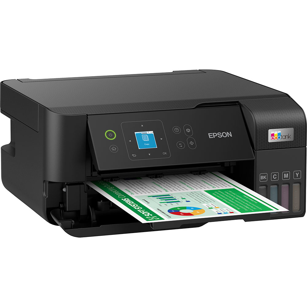 Multifunctional inkjet color EPSON EcoTank L3560 CISS, A4, Wi-Fi