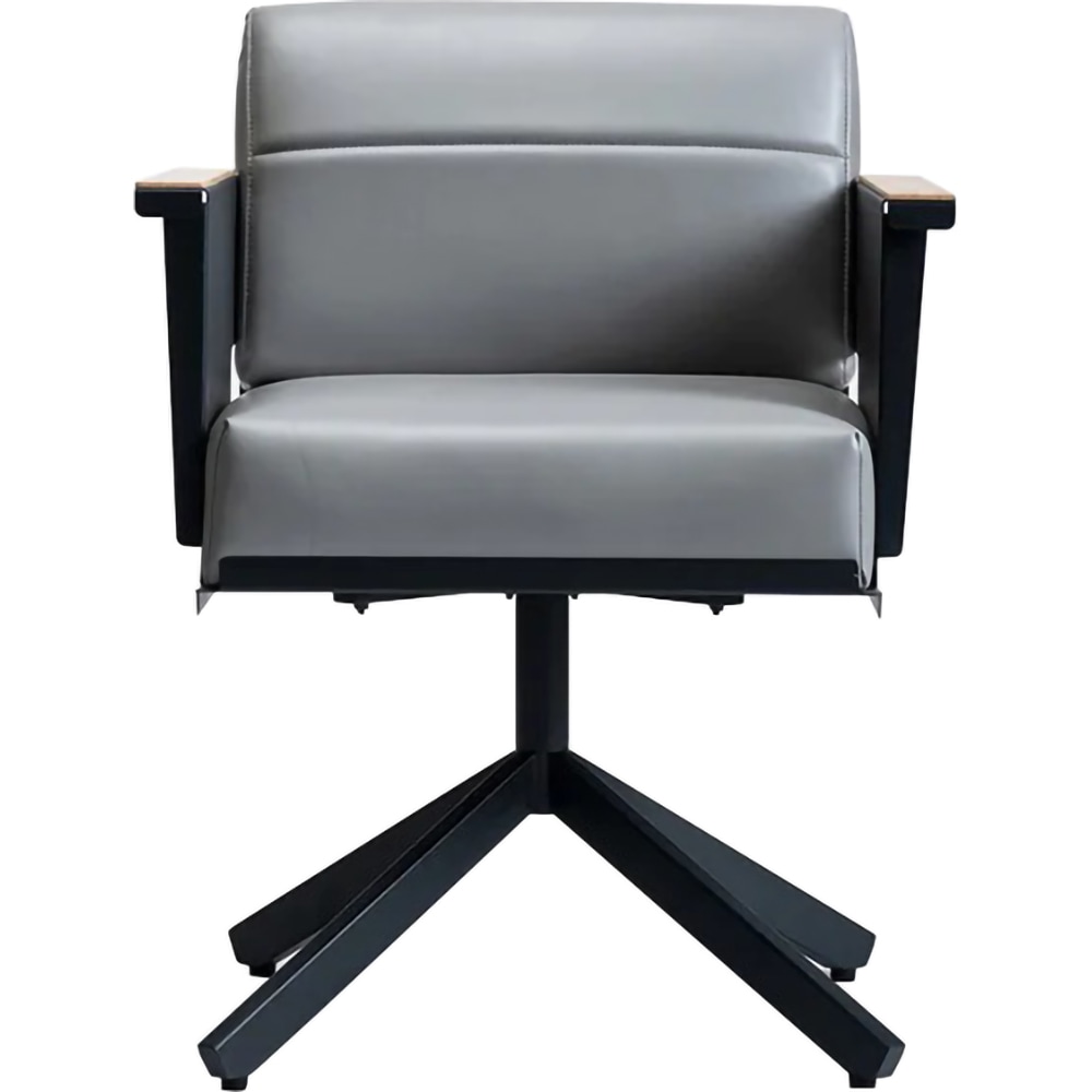 Fotoliu Troy Mini, metal-textil, negru-gri