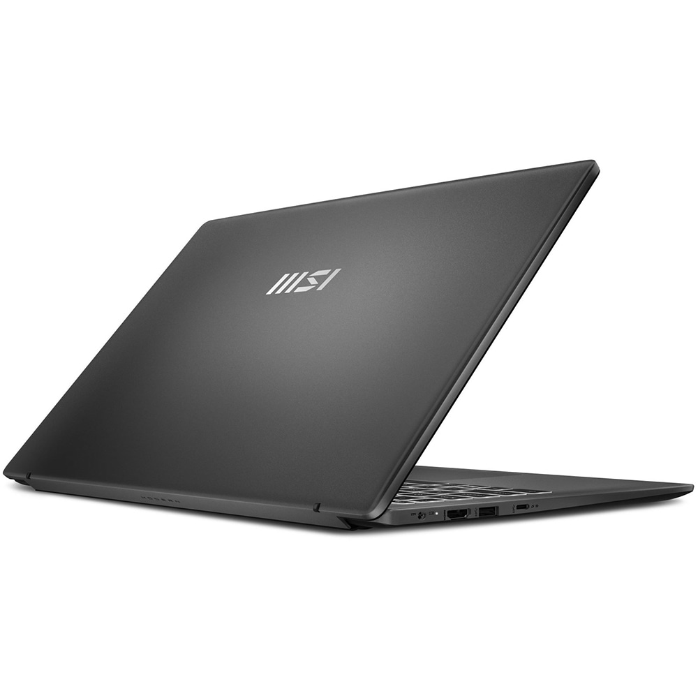 Laptop MSI Modern 15 F13MG-071XRO, Intel Core i5-1335U pana la 4.6GHz, 15.6" Full HD, 8GB, SSD 512GB, Intel Iris Xe Graphics, Free DOS, Platinum Gray