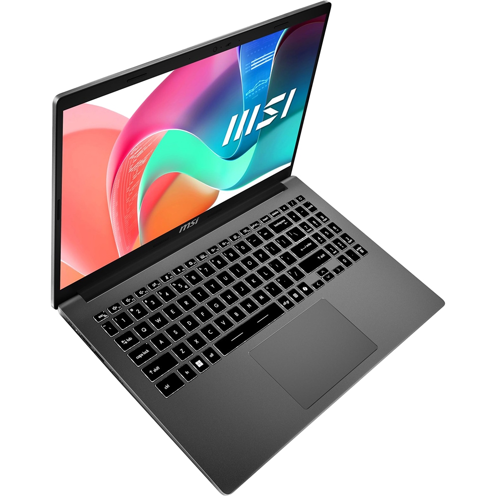 Laptop MSI Modern 15 F13MG-071XRO, Intel Core i5-1335U pana la 4.6GHz, 15.6" Full HD, 8GB, SSD 512GB, Intel Iris Xe Graphics, Free DOS, Platinum Gray
