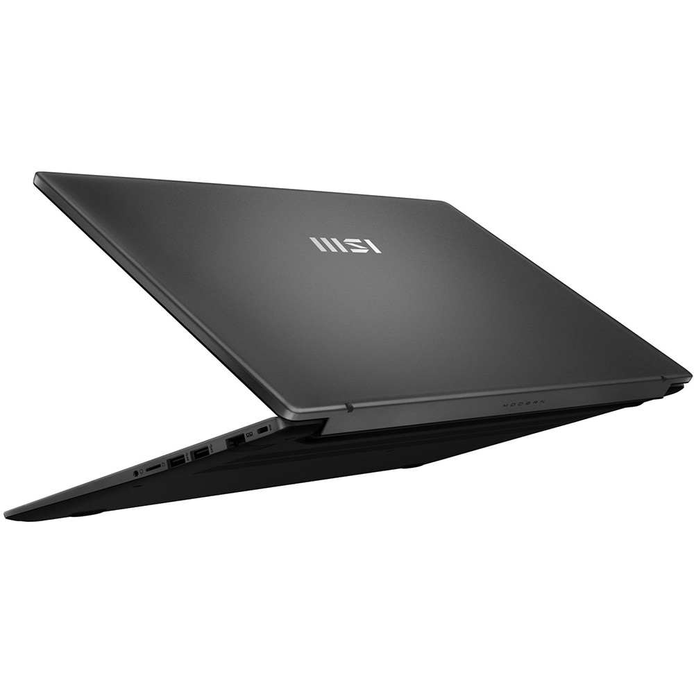 Laptop MSI Modern 15 F13MG-071XRO, Intel Core i5-1335U pana la 4.6GHz, 15.6" Full HD, 8GB, SSD 512GB, Intel Iris Xe Graphics, Free DOS, Platinum Gray