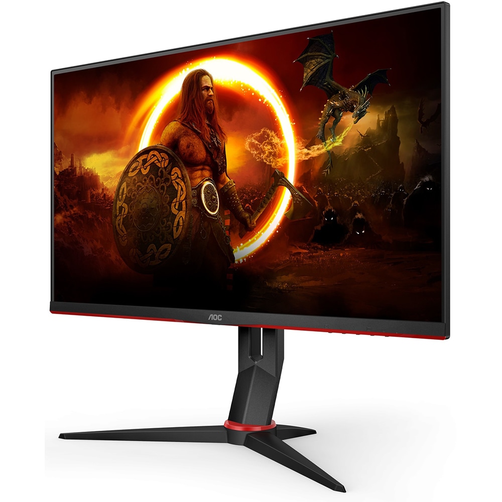 Monitor Gaming LED IPS AOC Q27G2S/EU, 27", WQHD, 165Hz, Adaptive Sync, negru