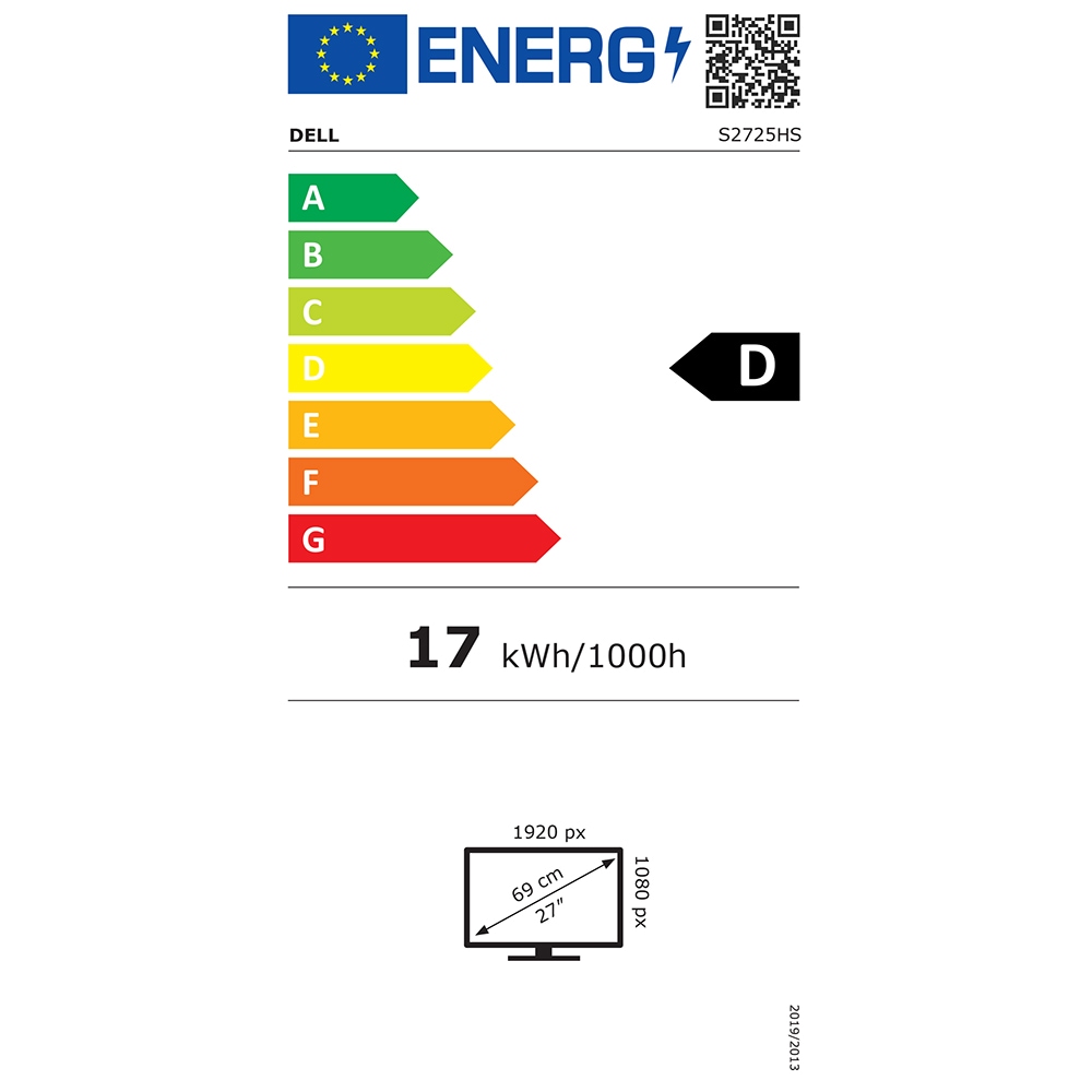 Monitor LED IPS DELL S2725H, 27", Full HD, 100Hz, Boxe, argintiu