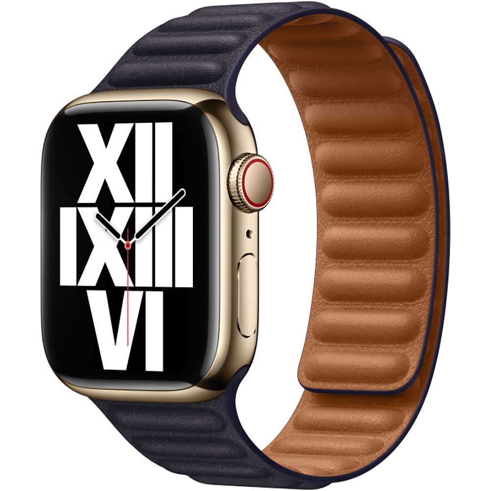 Bratara pentru APPLE Watch 41mm Ink Leather Link - M/L, MP843ZM/A